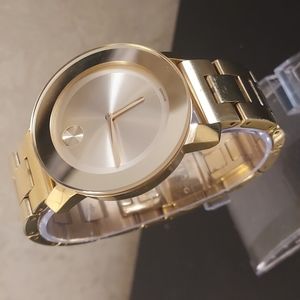 WOMEN'S MOVADO BOLD GOLD WATCH